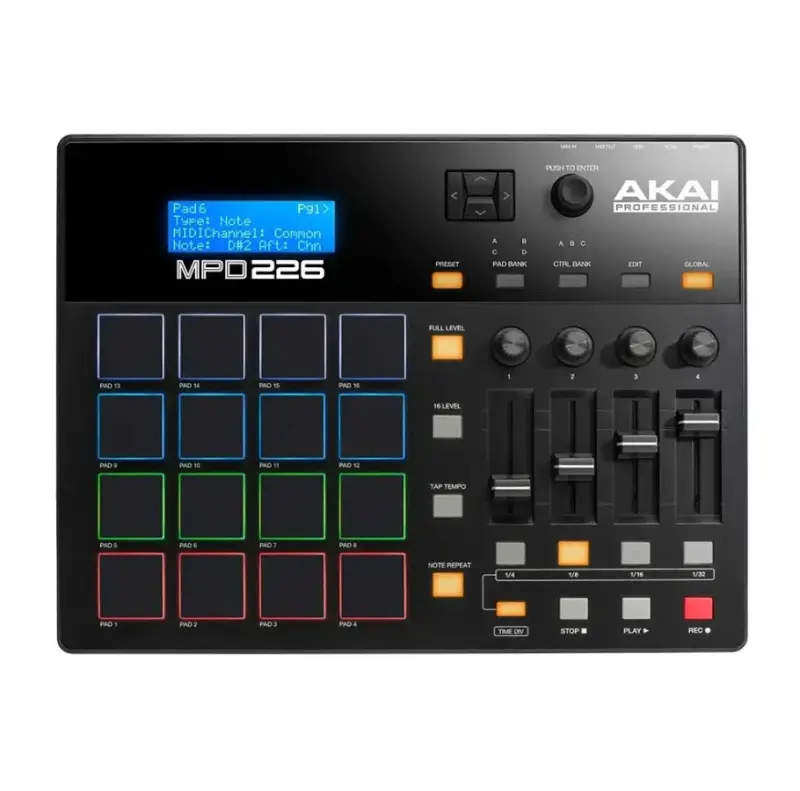 Controlador MIDI Akai MPD226 con Pads - 3