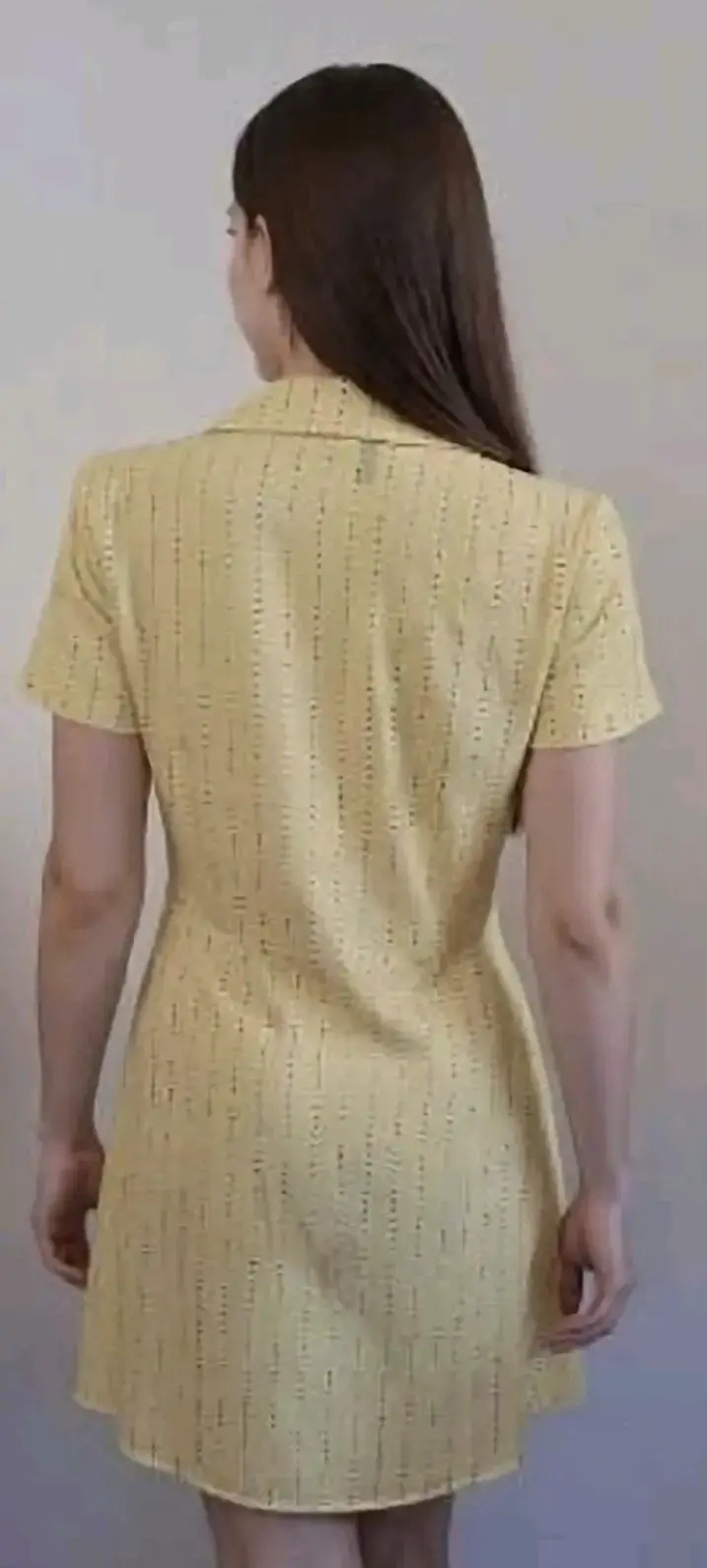 Vestido amarillo corto H&M Divided - 2