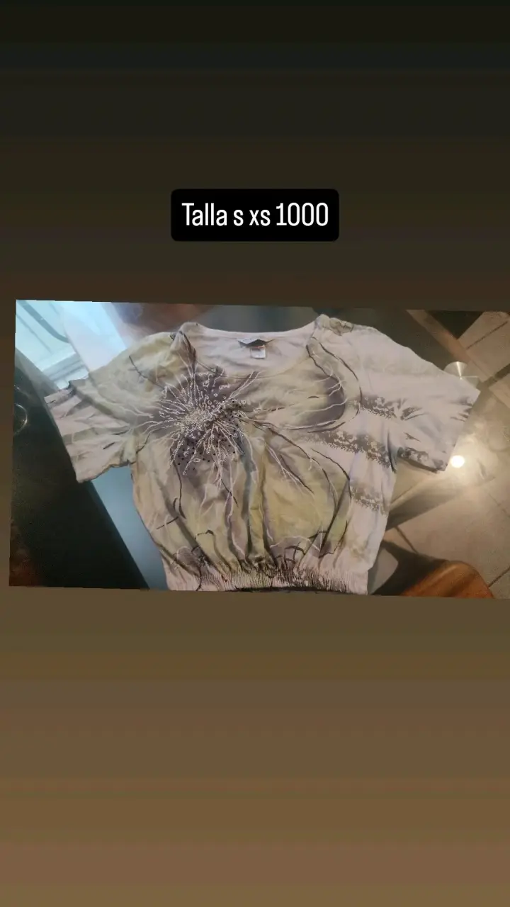 Polera sin mangas azul para mujer - 2