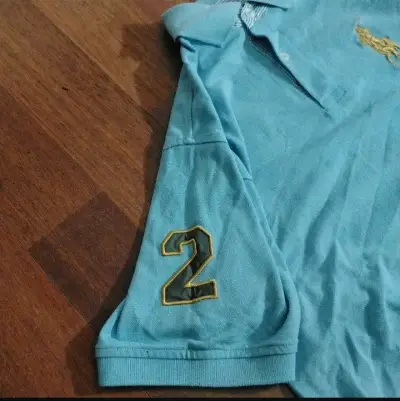 Polera Polo Ralph Lauren azul celeste - miniatura 2