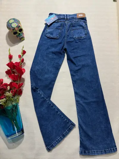 Jeans acampanados azul talla 36 NASA - miniatura 3