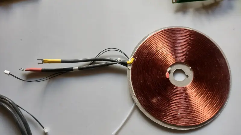 Bobina de inducción para cocina eléctrica