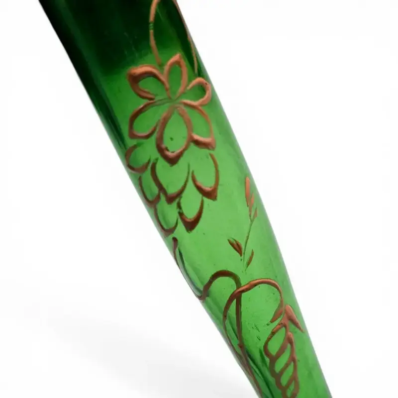 Florero Violetero Bohemia c.a. 1920-1930 Cristal - 3