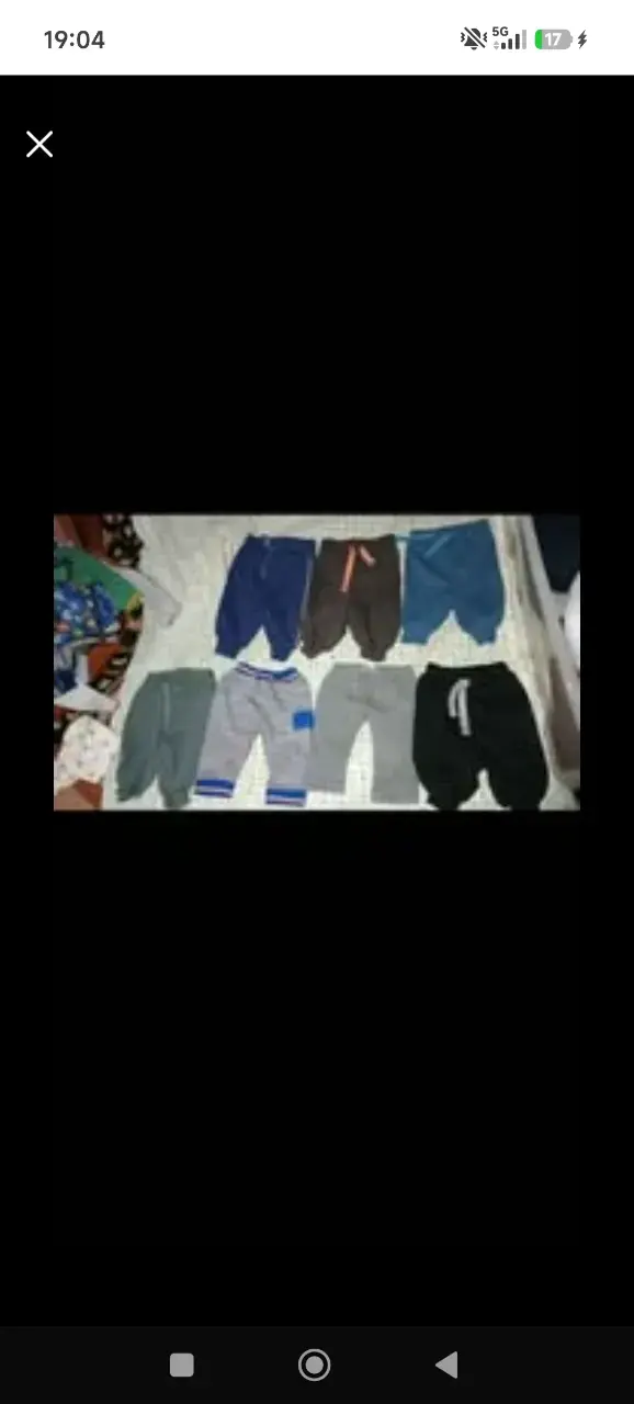 Lote de ropa infantil variada para niños