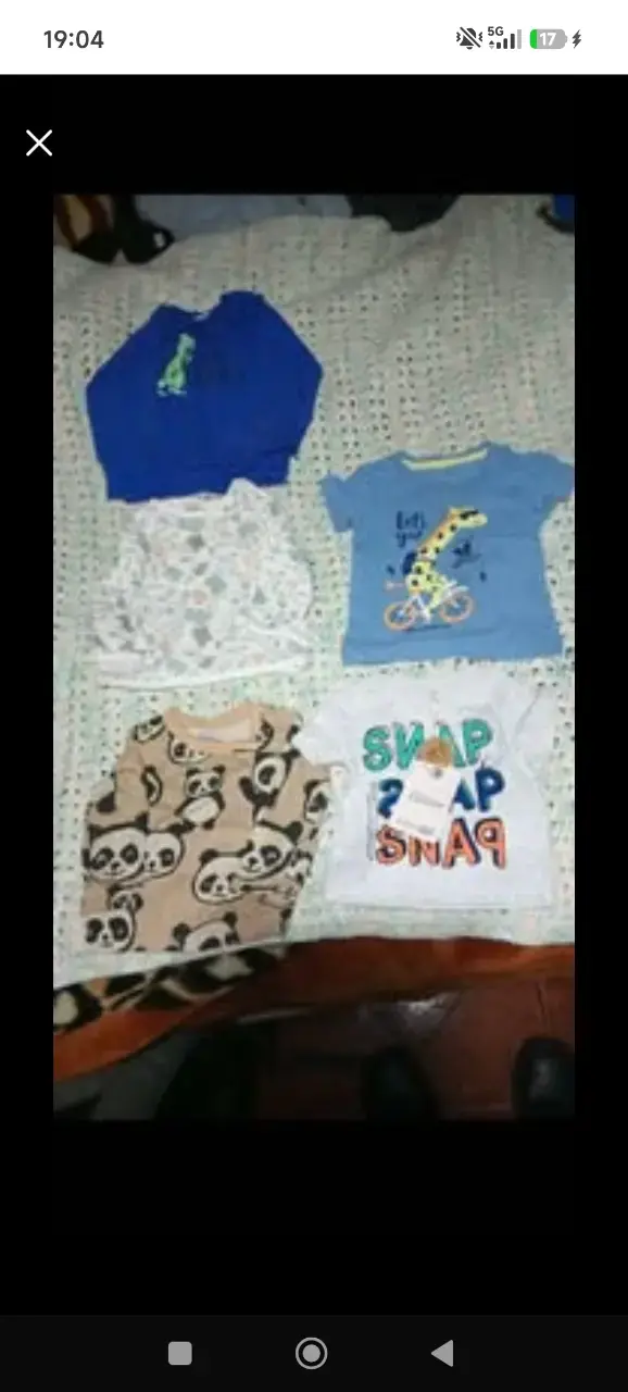 Lote de ropa infantil variada para niños - 4