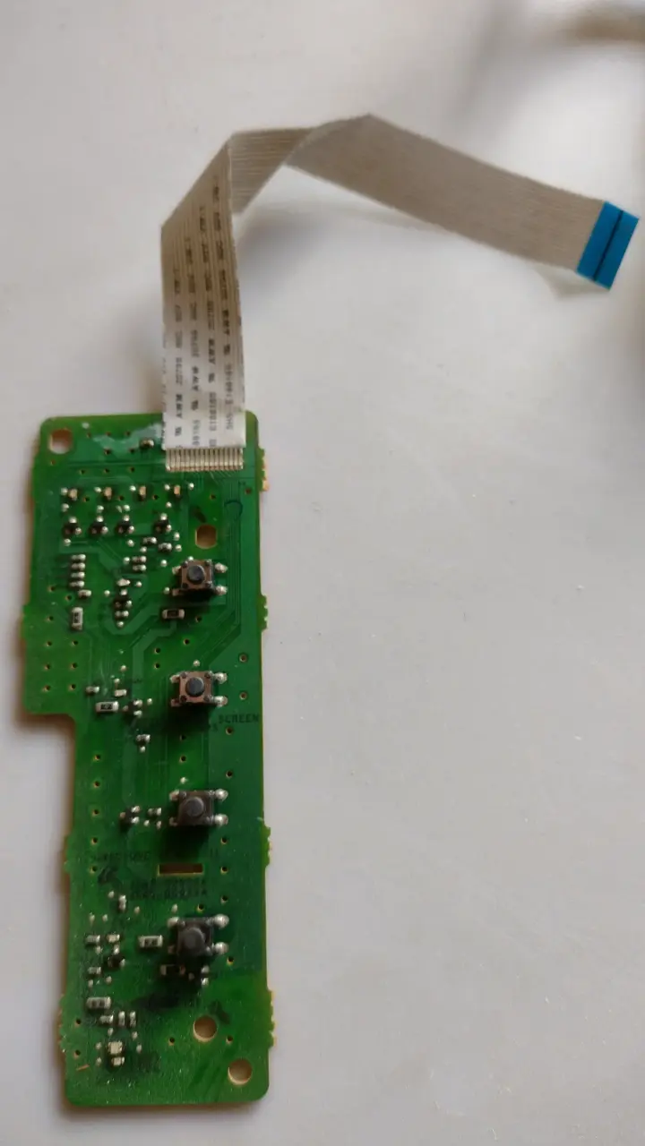 Placa de circuito con cable plano