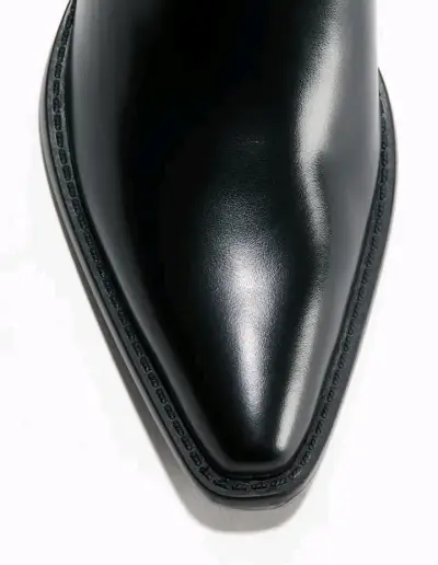Botines hym negro elegantes número 36. - miniatura 2