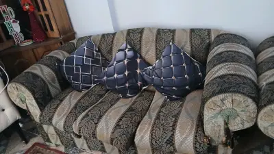 Juego de sillones vintage en buen estado - miniatura 5
