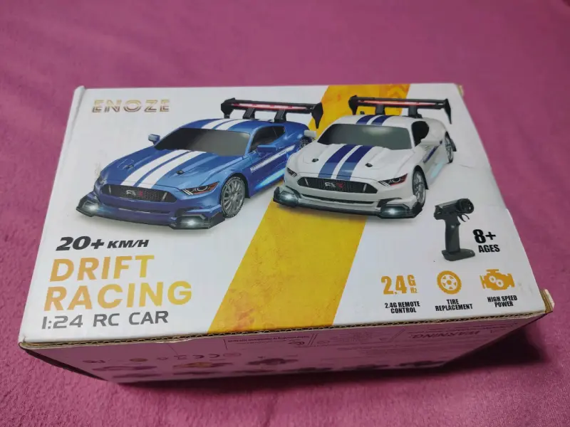 Auto RC Drift Racing 1:24 Enoze con Control Remoto - 1