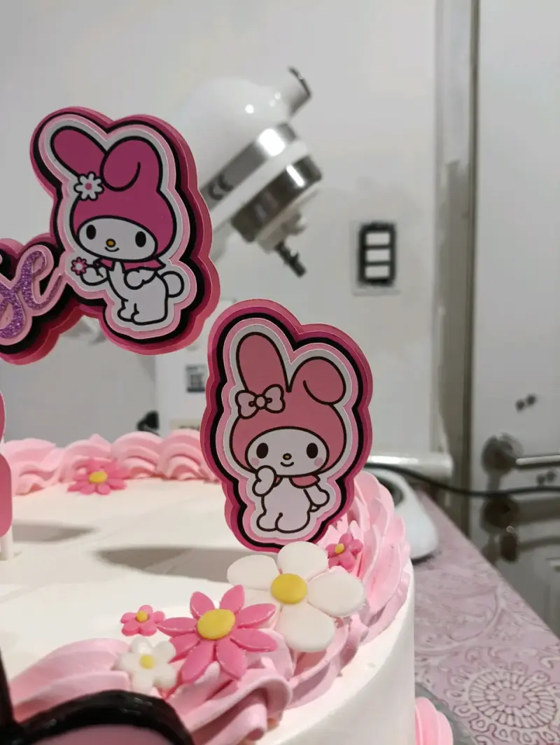 Toppers My Melody para cumpleaños - 1