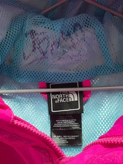 Chaqueta impermeable fucsia The North Face  niñ - miniatura 4