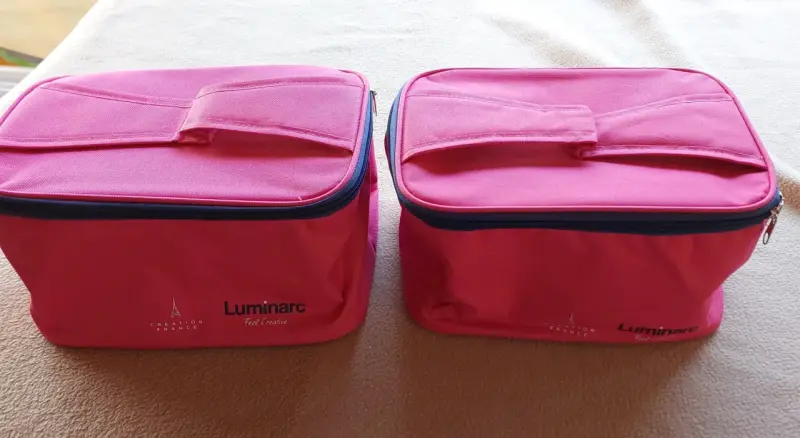 Set de bolsas térmicas Luminarc rosas - 2
