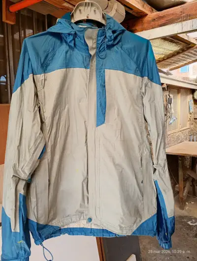 Chaqueta impermeable MERRELazul y gris para hombre - miniatura 2