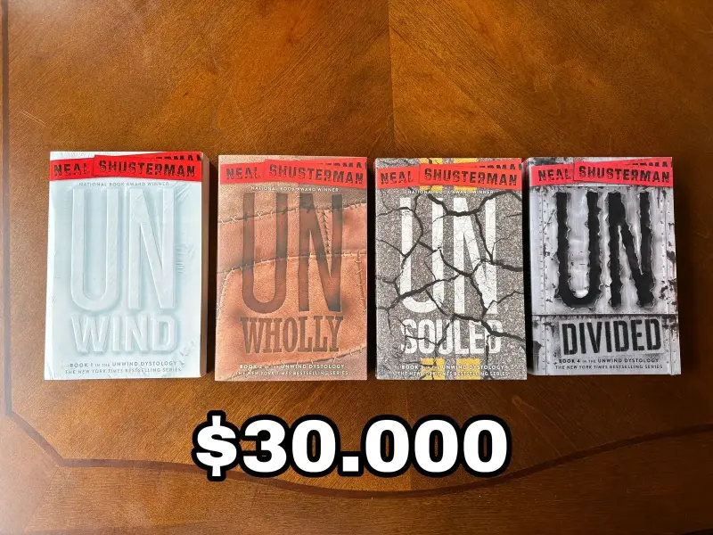 Colección de libros Unwind Dystology de Neal Shusterman