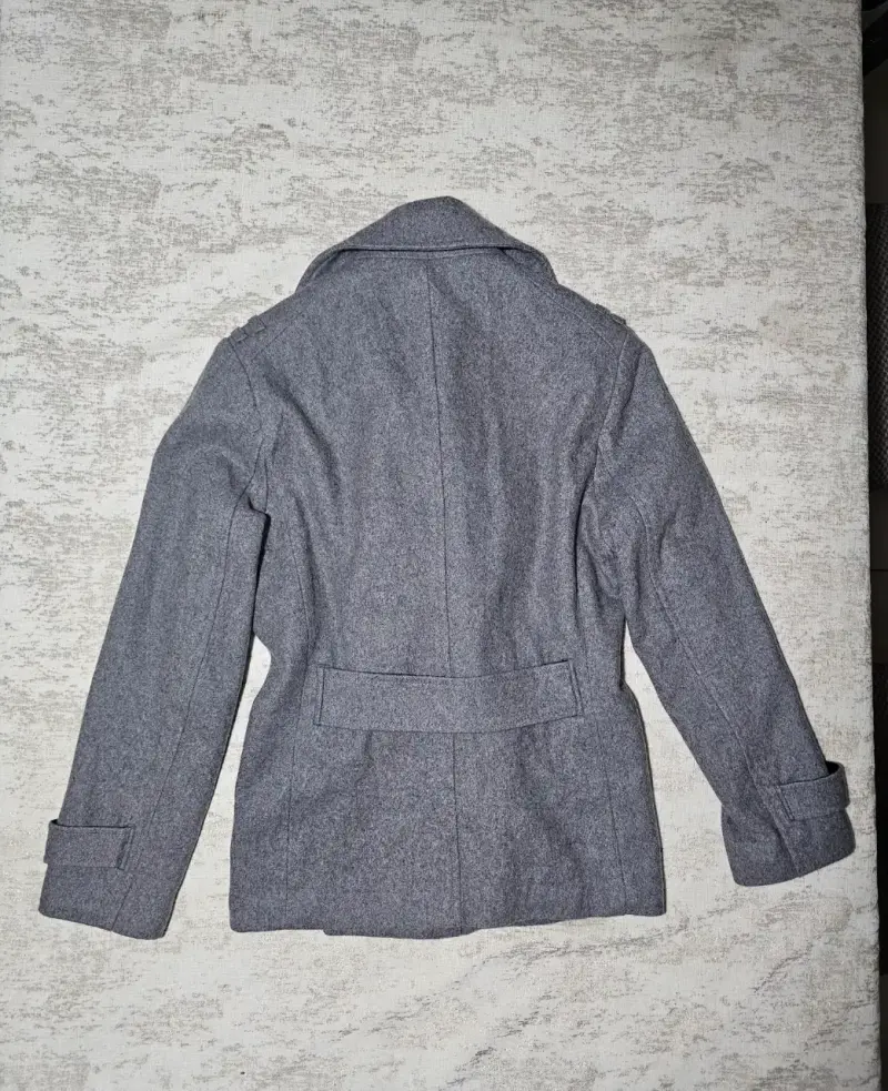 Abrigo gris de lana H&M para mujer - 5