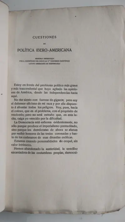 Libro antiguo 'El Sistema de Gobierno Dual de Argentina' - miniatura 3