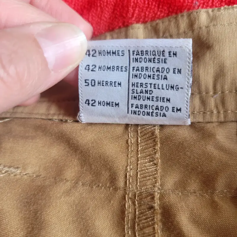 Pantalón Columbia Hombre Talla 42 Beige - 4