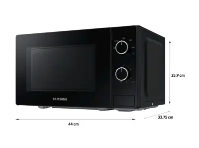 Microondas Samsung 20L Negro con Piato Giratorio - miniatura 1