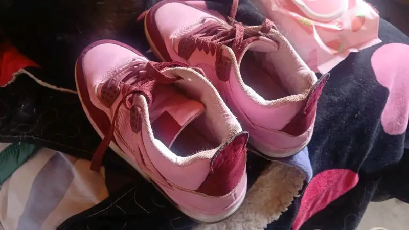 Zapatillas deportivas rosadas para mujer - 2