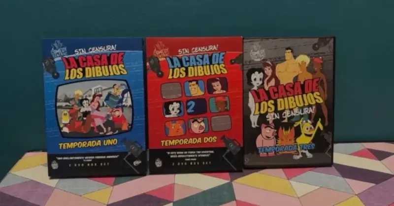 Colección DVD La Casa de los Dibujos Sin Censura - 1
