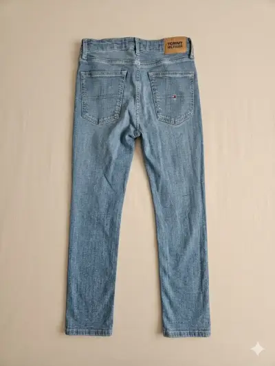 Jeans Tommy Hilfiger para mujer azul claro - miniatura 3