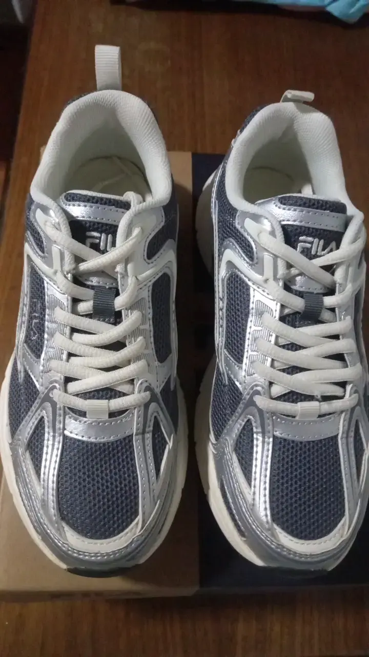 Zapatillas Fila New Retro RN Gris Oscuro/Plata - 1