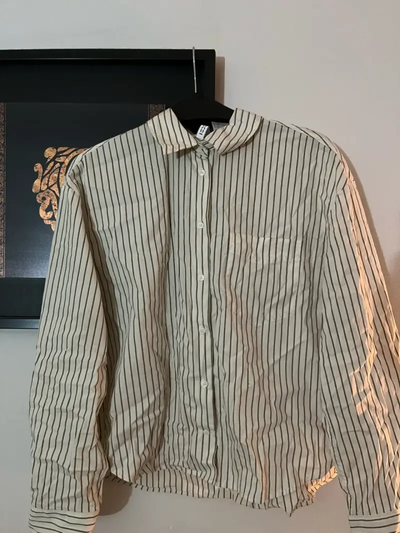 Camisa a rayas H&M para mujer - 1