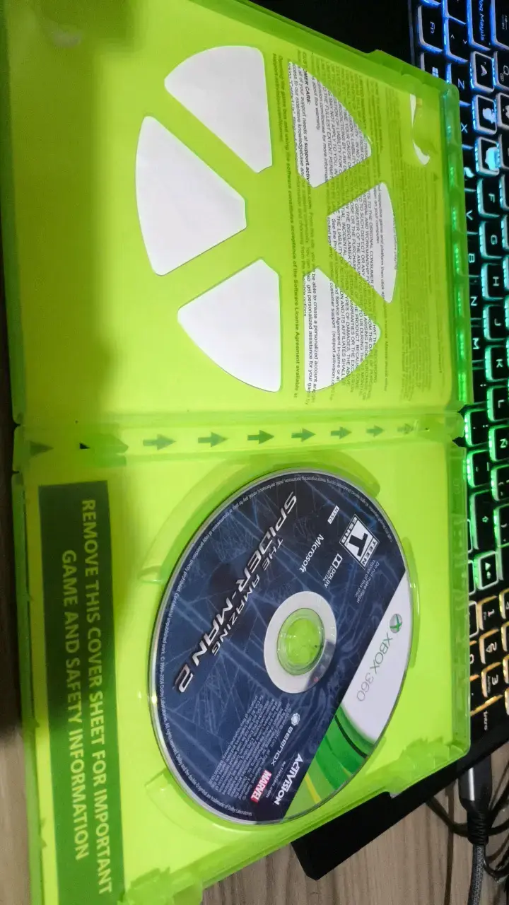 Juego Xbox 360 The Amazing Spider-Man 2 sin manual - 2