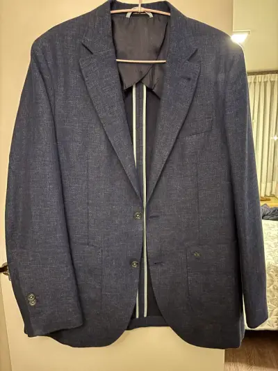 Blazer azul La Martina Blue Tag talla 50 - miniatura 1