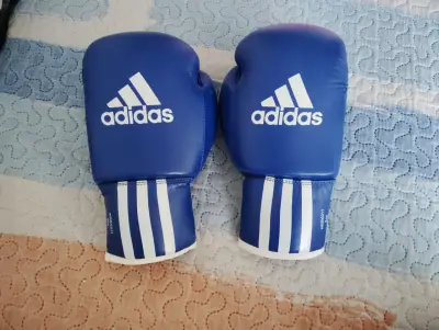 Guantes de Boxeo para Niños Adidas 6oz Azules - miniatura 2
