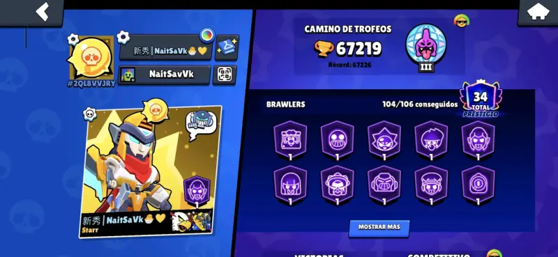 Cuenta de brawl stars - 1