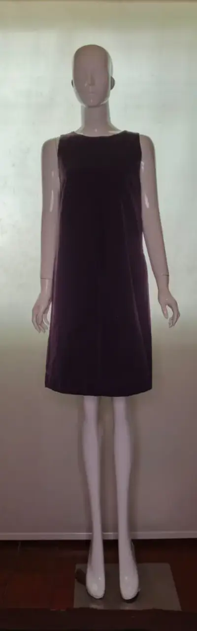 Línea Style - Vestido Ciruela 'S Max Mara XL - miniatura 1