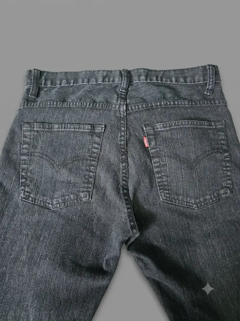 Jeans Levi's 511 Skinny Mujer Negro - 3