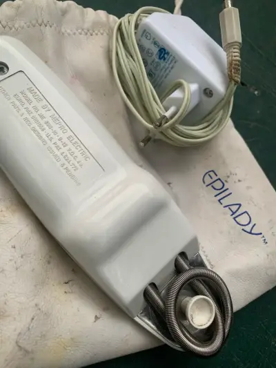 Depiladora eléctrica vintage Epilady con adaptador - miniatura 1