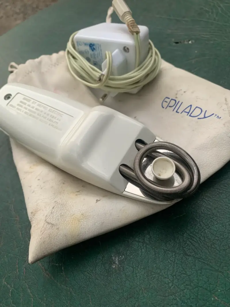 Depiladora eléctrica vintage Epilady con adaptador - 3