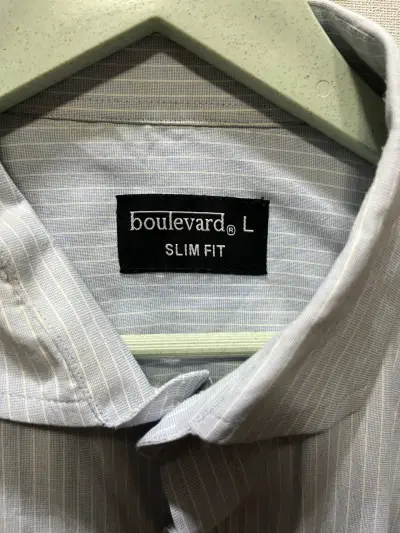 Camisa de vestir Boulevard Slim Fit a rayas - miniatura 2