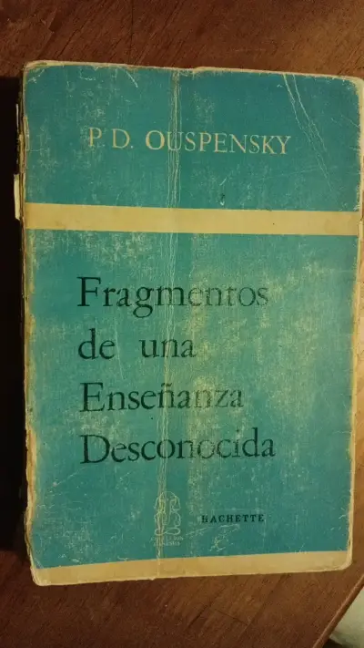 Libro 'Fragmentos de una Enseñanza Desconocida' de P.D. Ouspensky - miniatura 1
