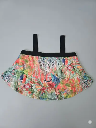 Top de tirantes estampado floral colorido - miniatura 2