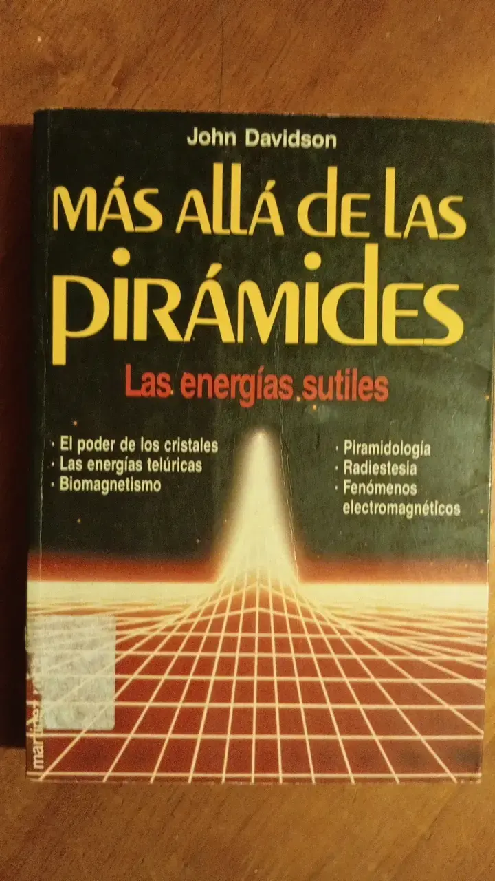 Libro Más Allá de las Pirámides de John Davidson - 1