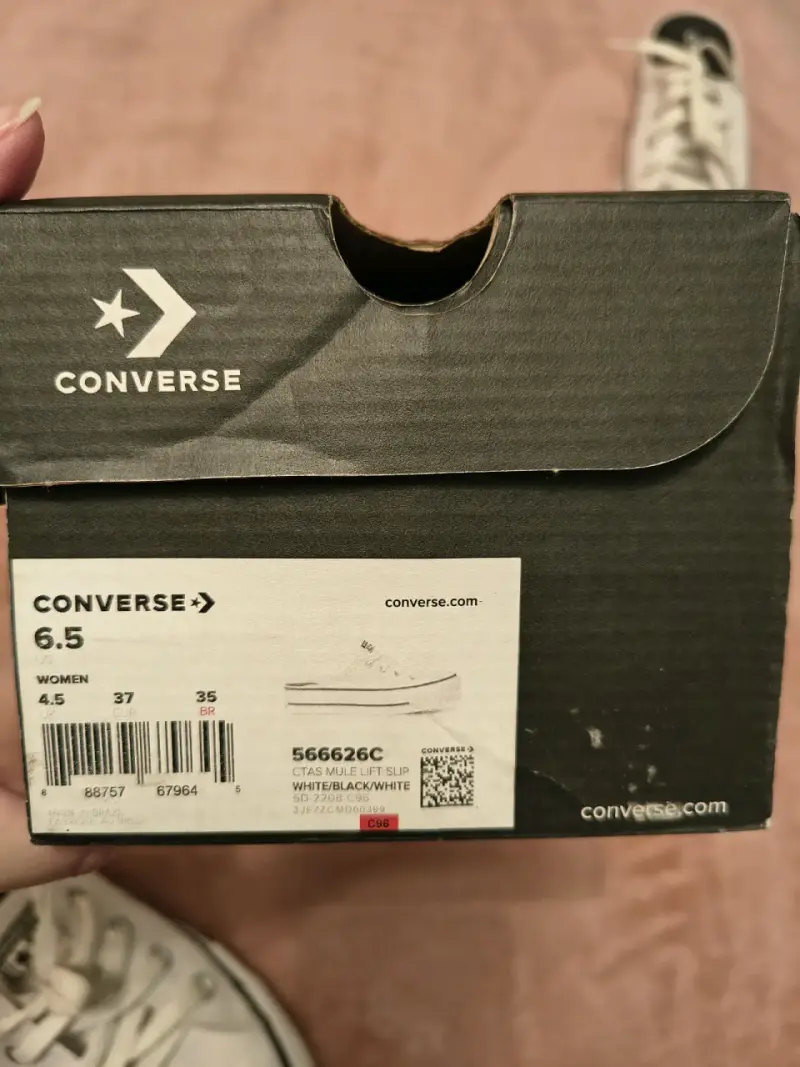 Zapatillas Converse Mule Blancas Mujer - 4