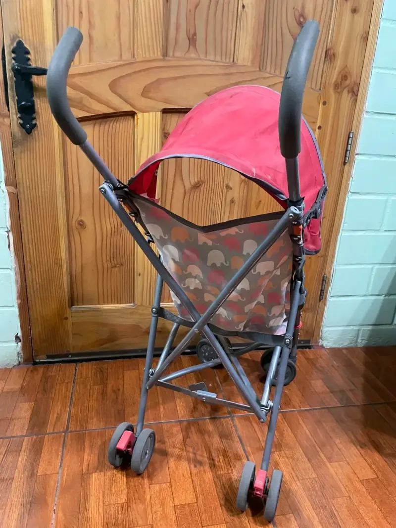 Coche de Paseo Plegable para Bebé con Diseño de Elefantes - 2