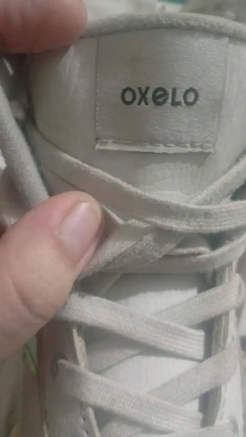 Patines de cuatro ruedas Oxelo blancos con detalles iridiscentes - 3