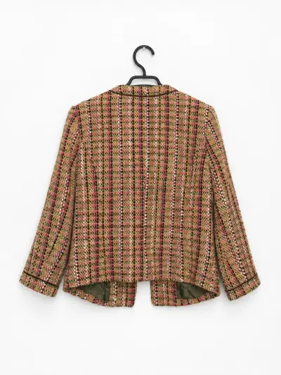 Chaqueta tweed multicolor Doncaster 8 - miniatura 3