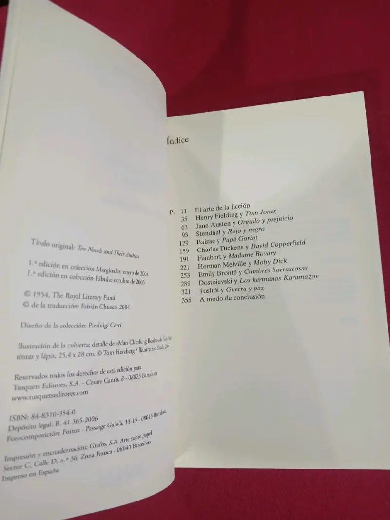 Libro Diez Grandes Novelas y Sus Autores de William Somerset Maugham - 2