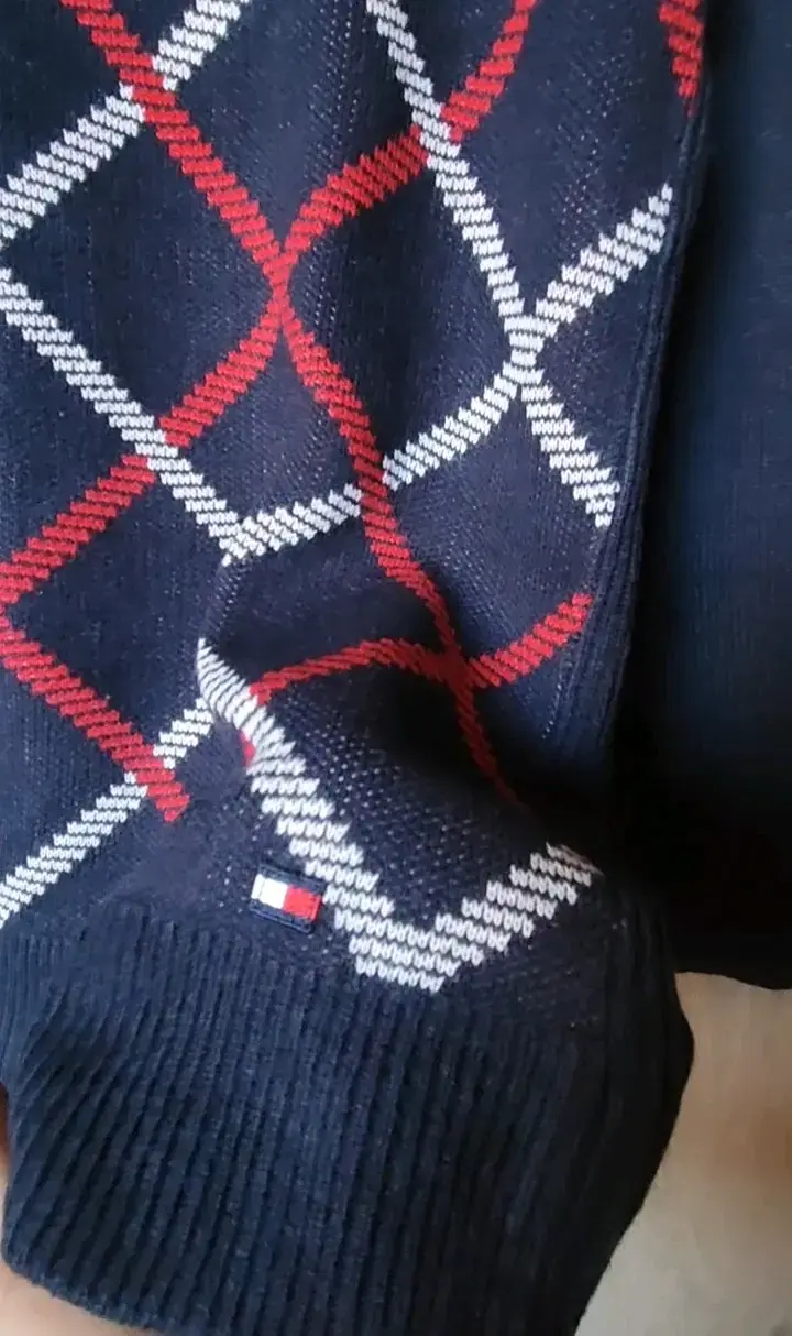 Suéter Tommy Hilfiger con diseño de rombos - 3