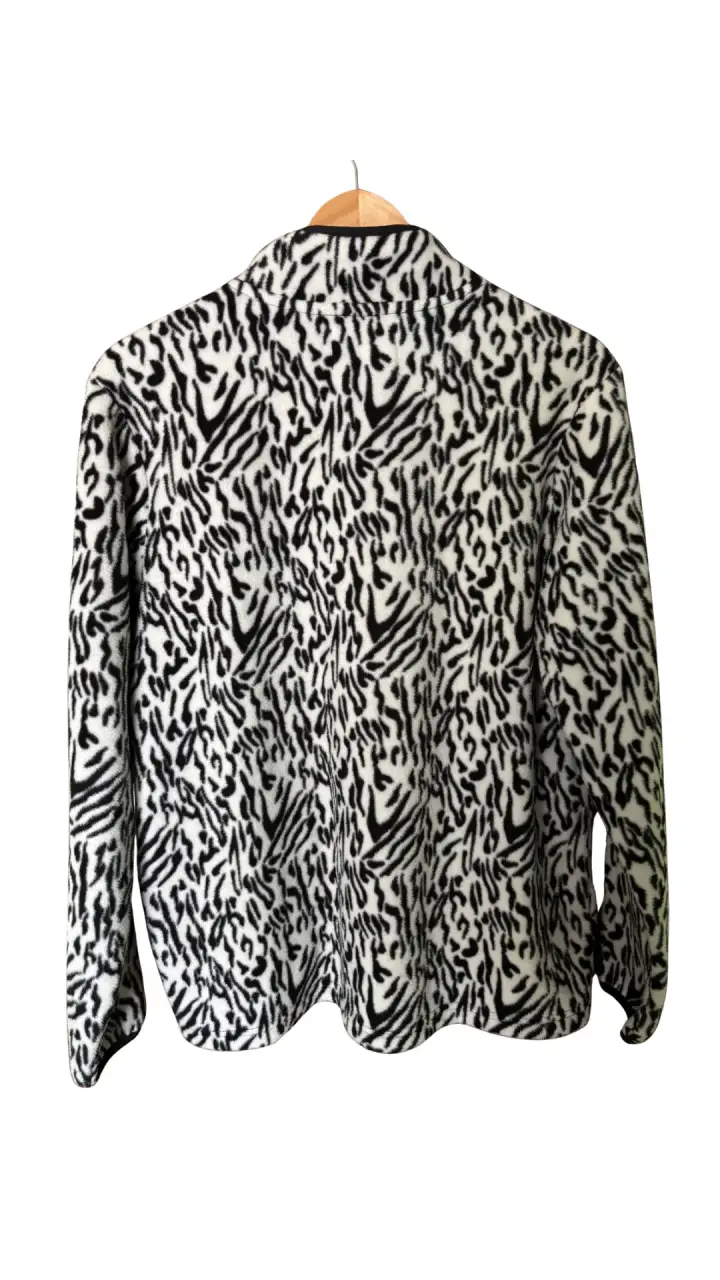 Suéter de felpa con estampado animal print Aussie - 2