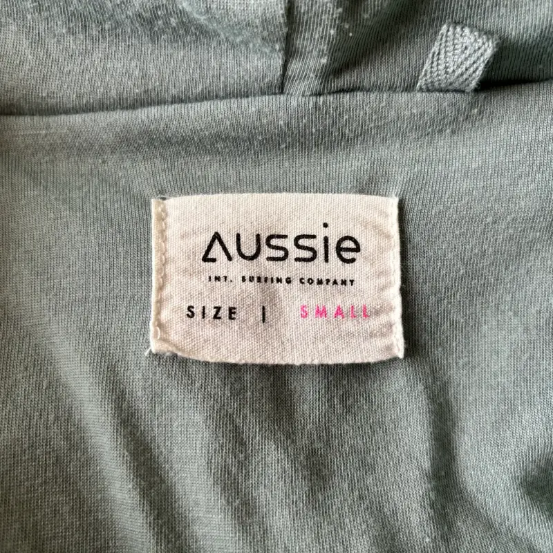 Chaqueta de lana con capucha Aussie verde - 3