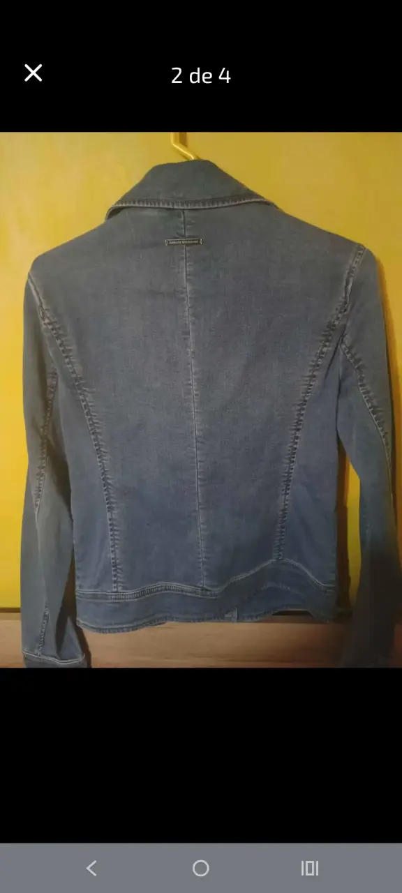 Chaqueta de mezclilla Armani Exchange azul - 1