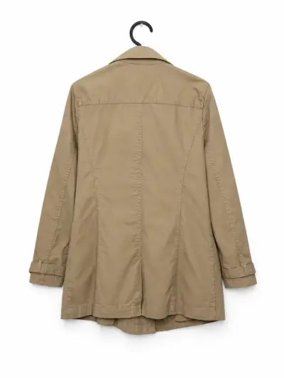Chaqueta corta beige de doble botonadura Sonoma L - miniatura 3