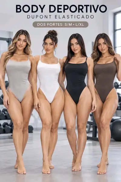 Body Strapless con Hebilla en Lycra - miniatura 2